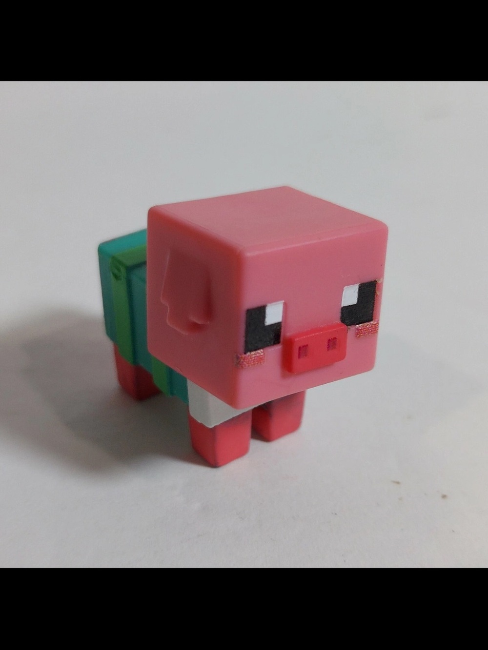 Minecraft Pig Mini Figure Mattel Mojang Pink Animal Loose Collectible Toy NEW